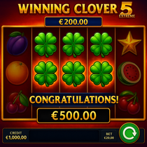 SGCasino - Winning Clover 5 Extreme Slot Game
